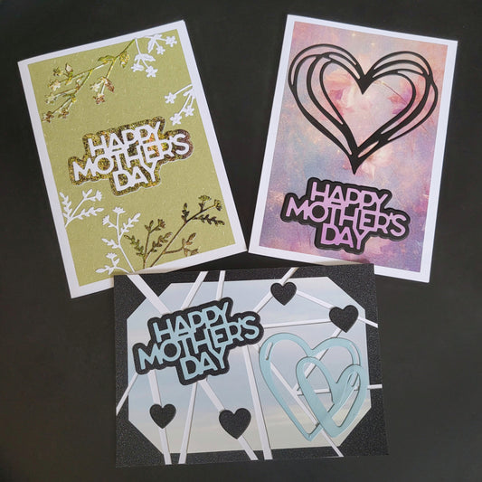 A6 One of a Kind Happy Mother's Day blank cards (multiple designs)