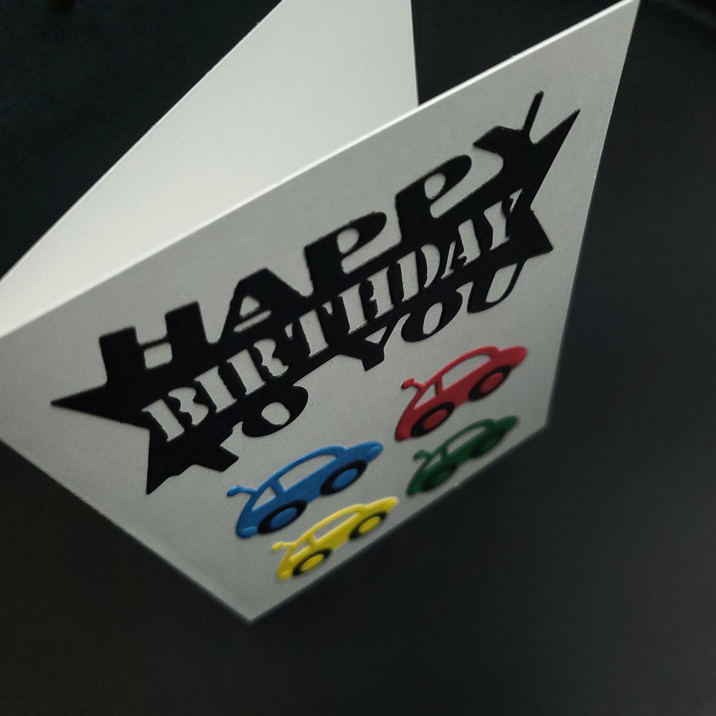Kids Childrens Car, Truck & Train A6 Happy Birthday blank cards