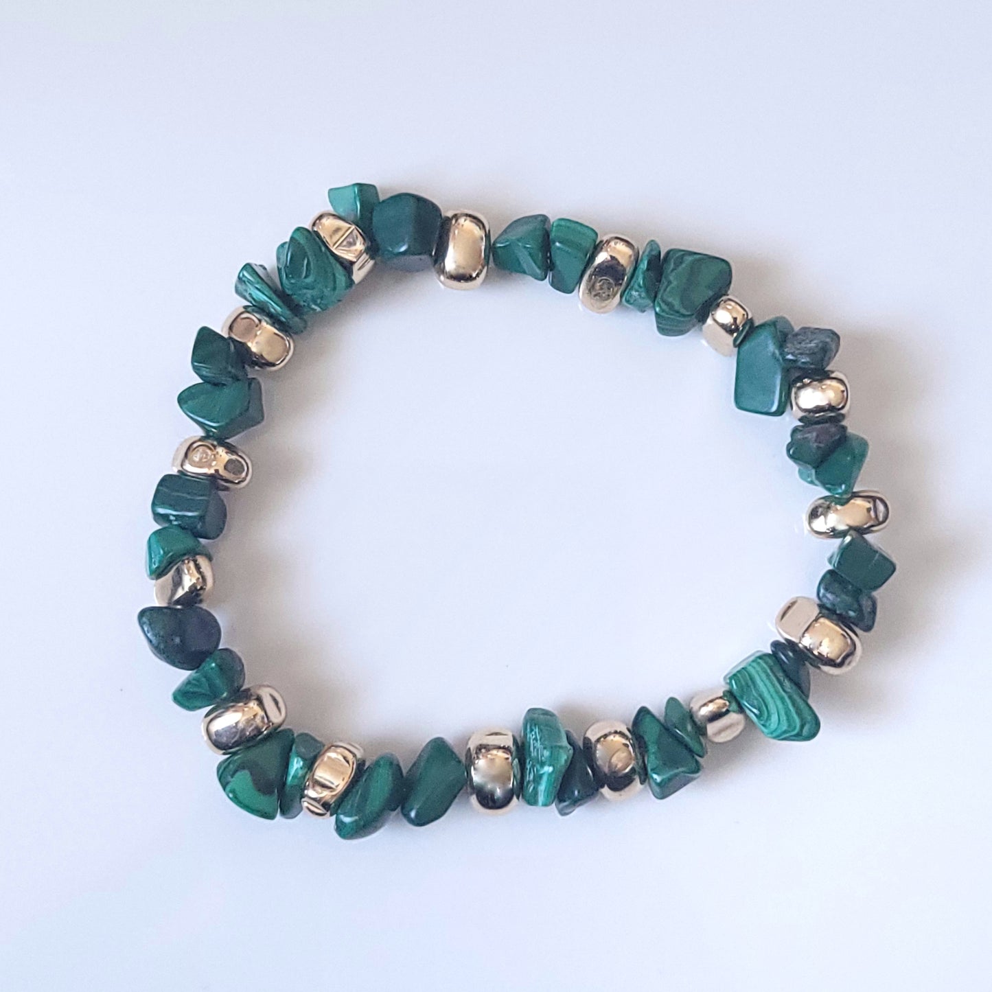 Adults Stretch Gemstone Crystal and Hematite Bracelets