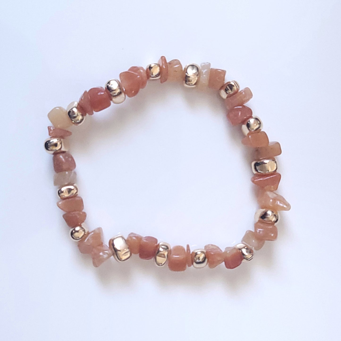 Adults Stretch Gemstone Crystal and Hematite Bracelets
