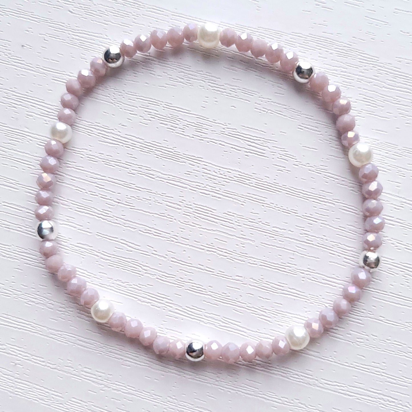 Stretch Pastel Bead Bracelet - Adults