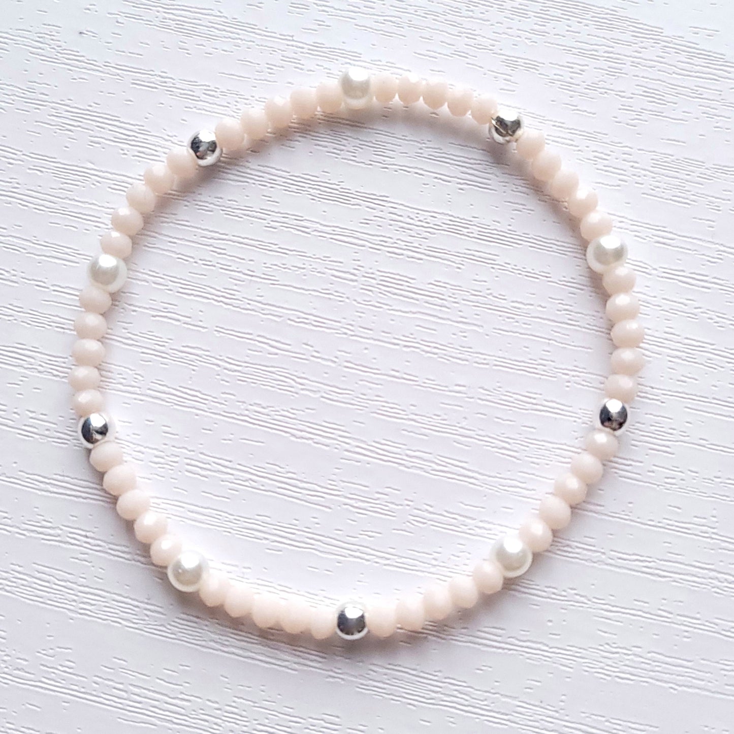 Stretch Pastel Bead Bracelet - Adults