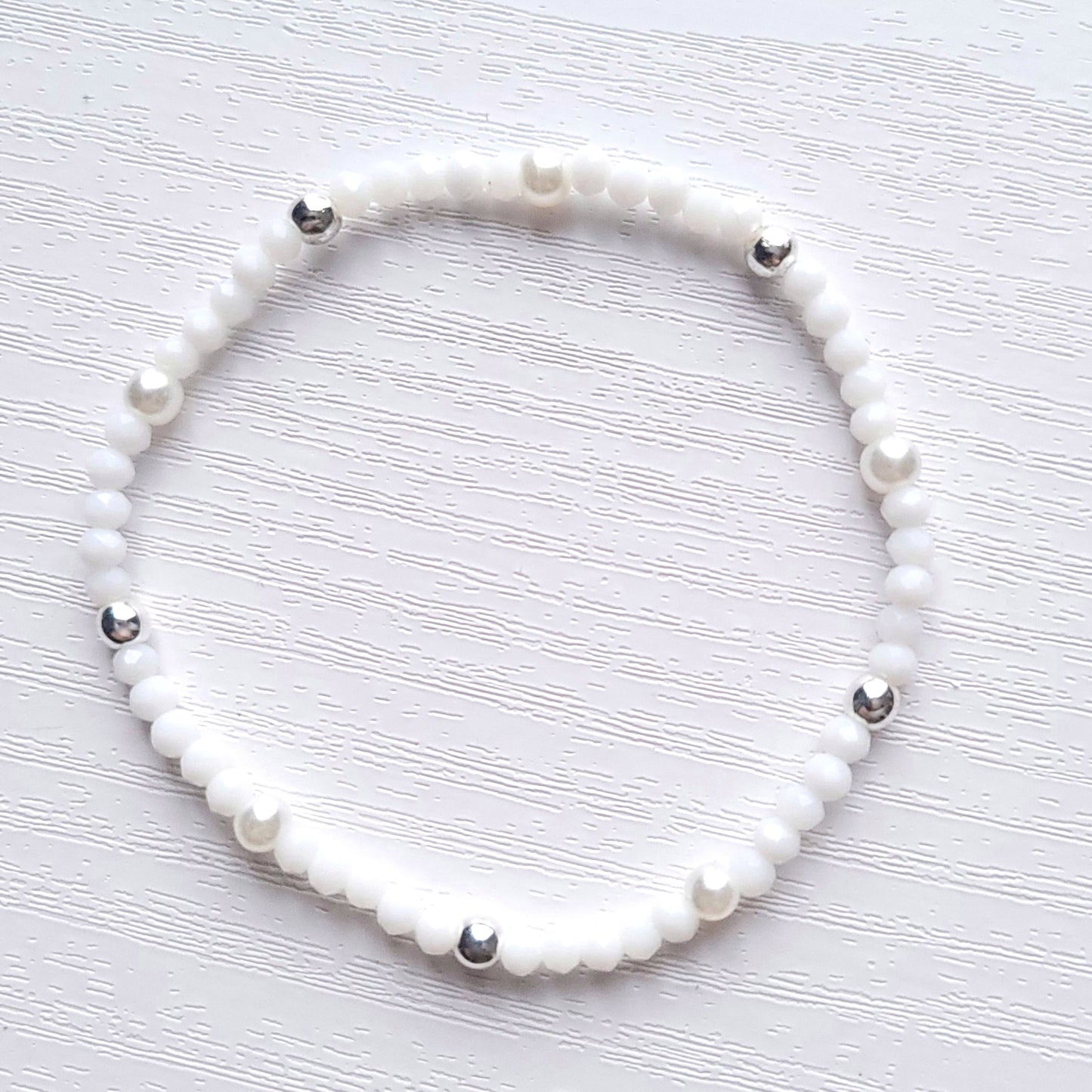 Stretch Pastel Bead Bracelet - Adults