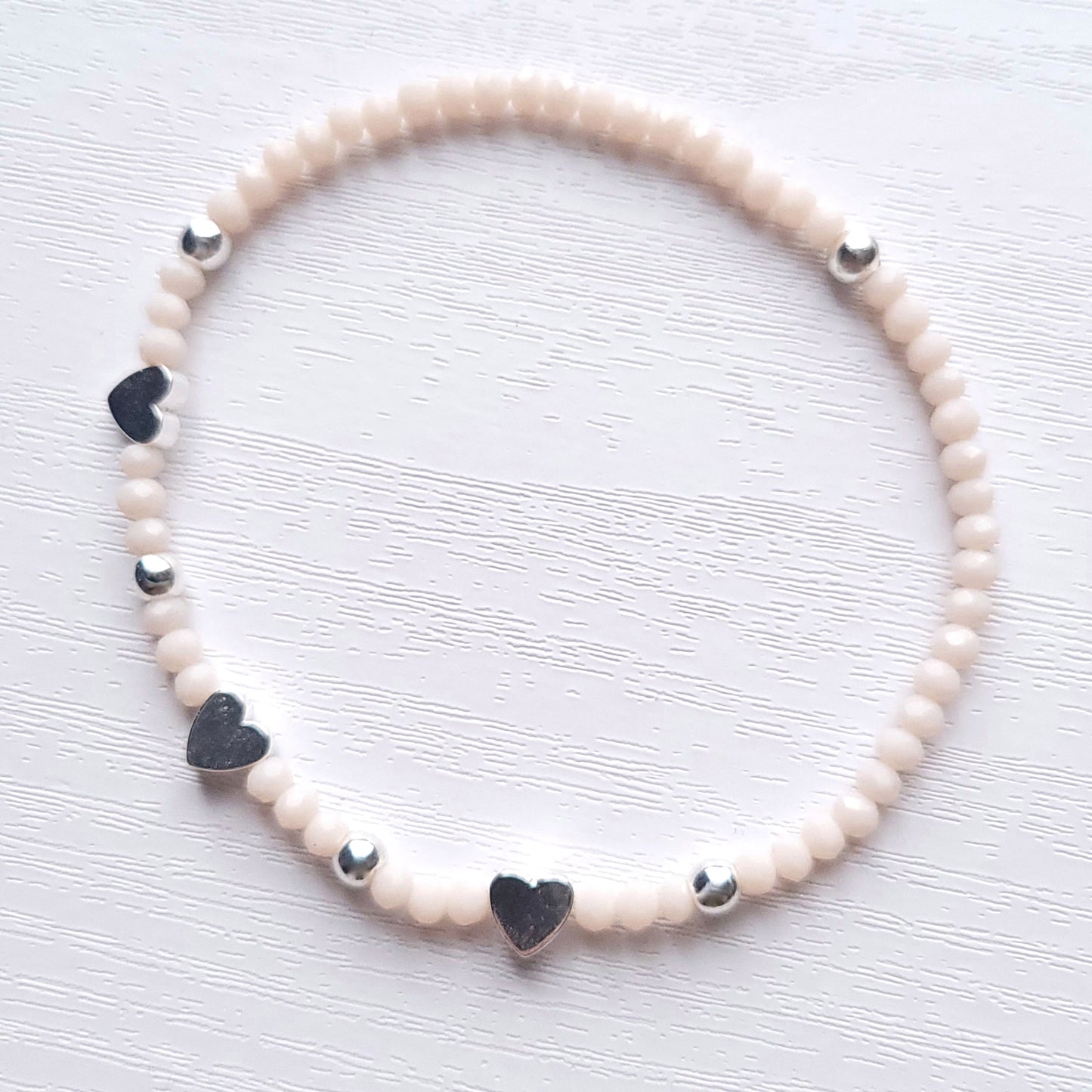 Stretch Pastel Bead Bracelet - Adults