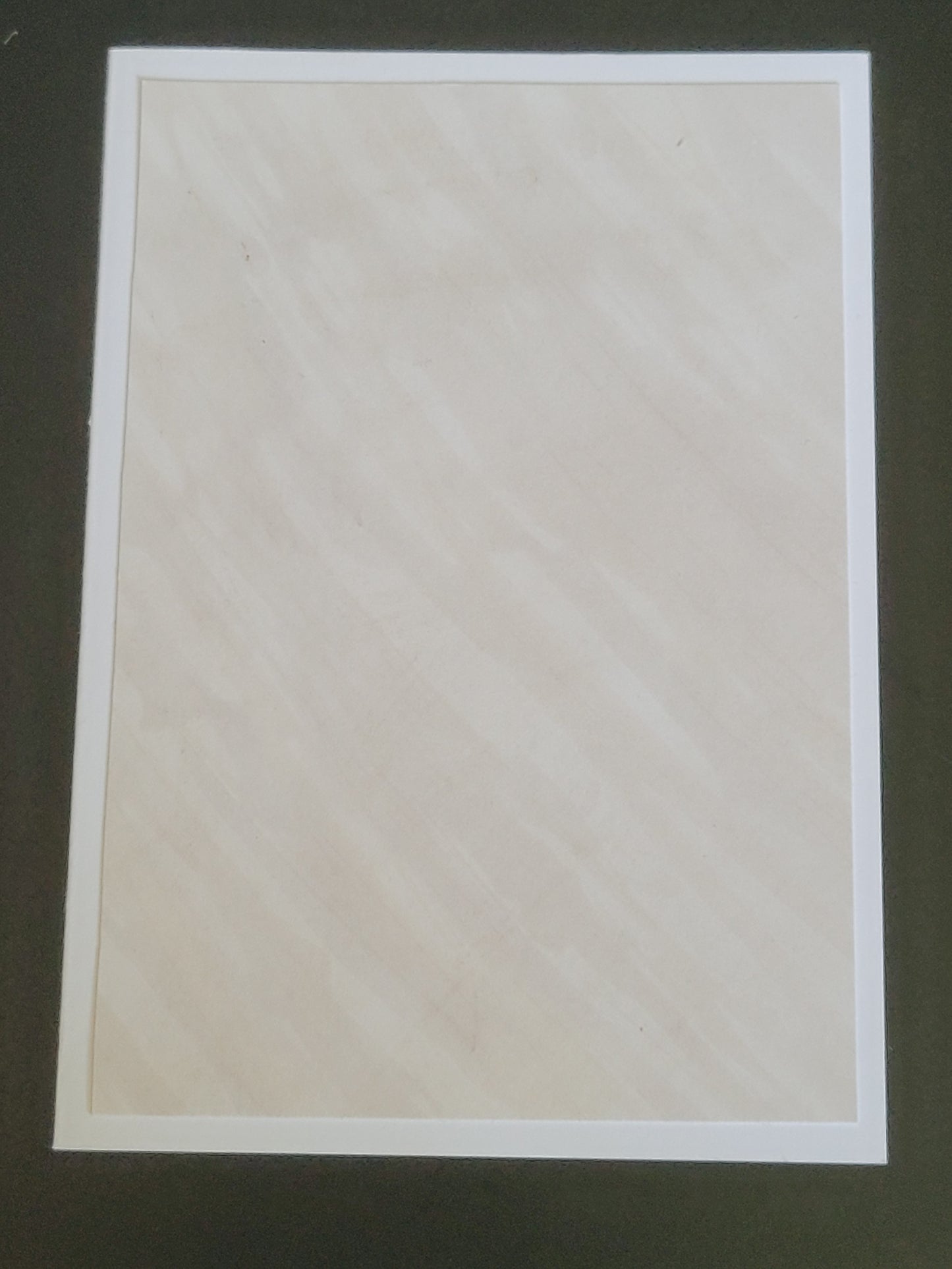 Set of 6 A6 Tea dyed blank cards