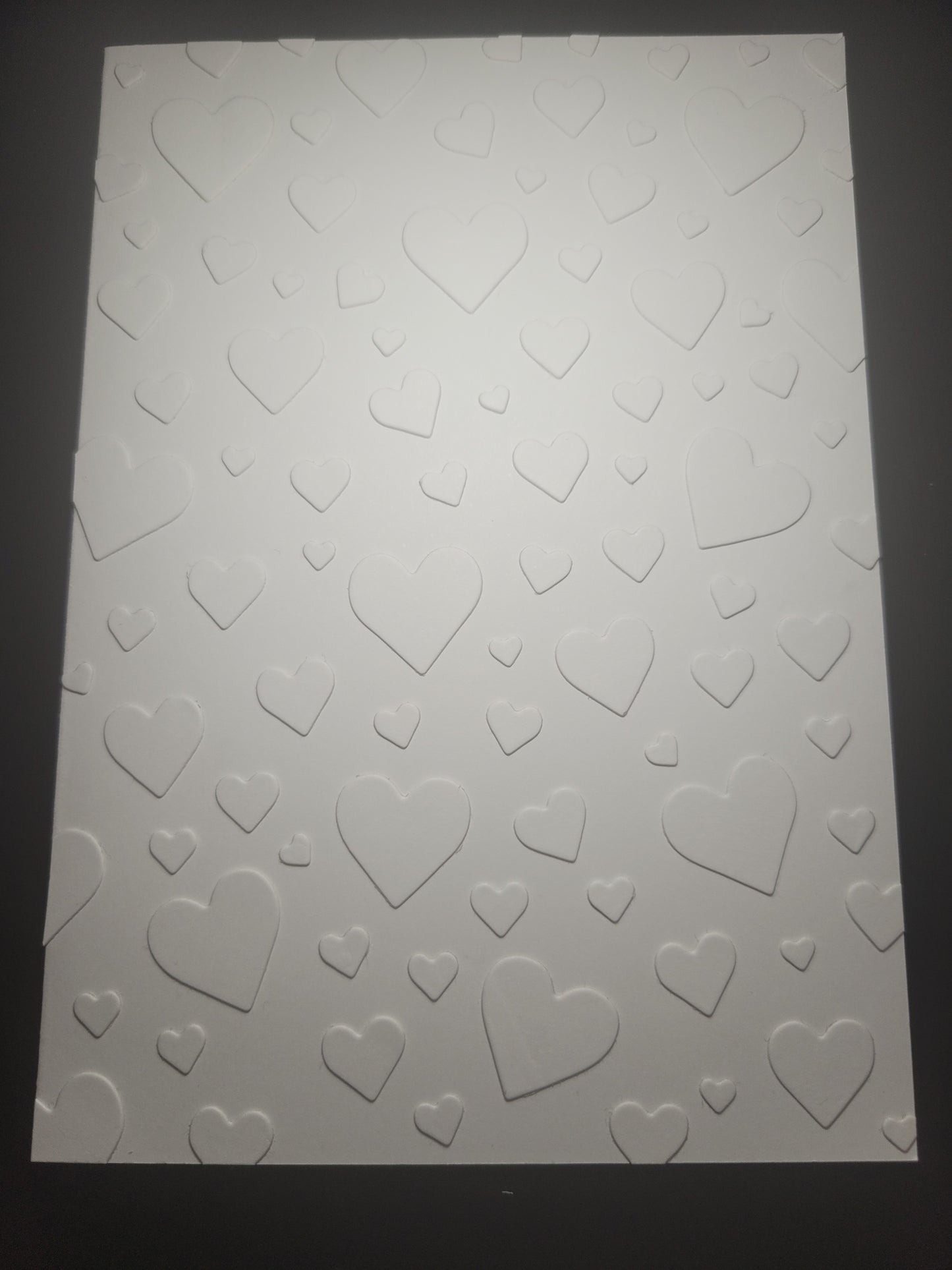 Set of 4 A6 Sprinkled Shape blank cards
