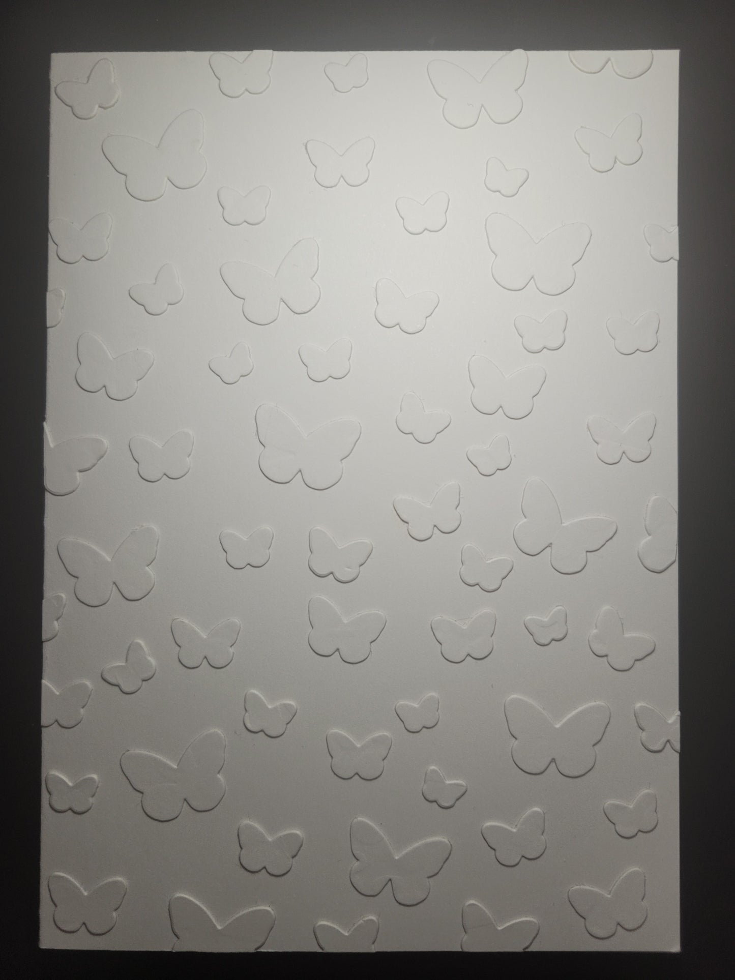 Set of 4 A6 Sprinkled Shape blank cards