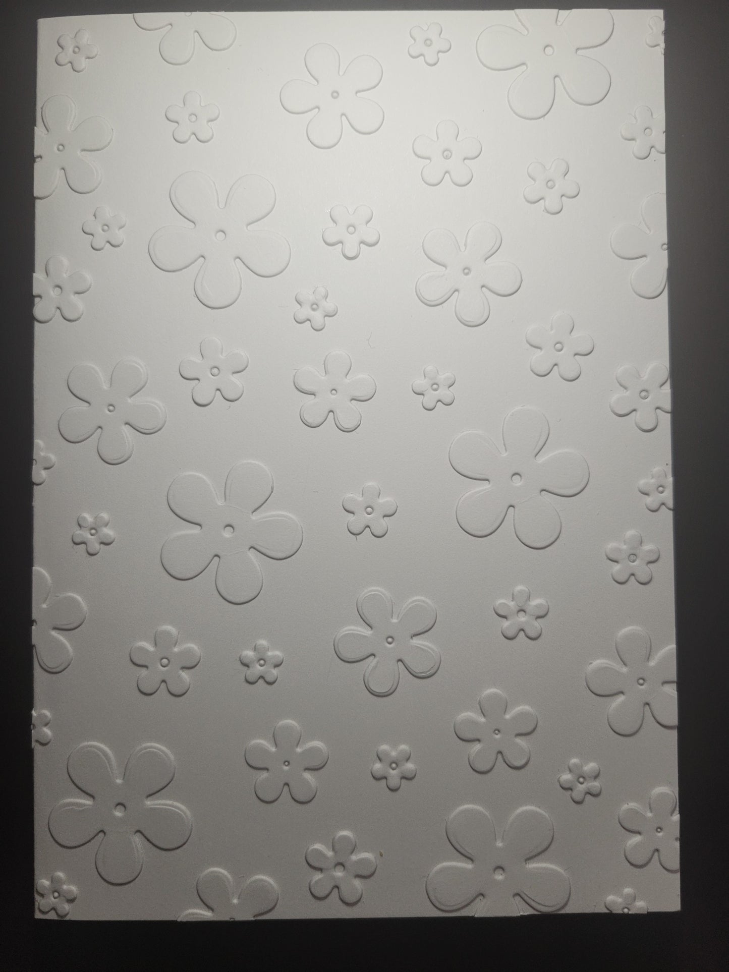 Set of 4 A6 Sprinkled Shape blank cards