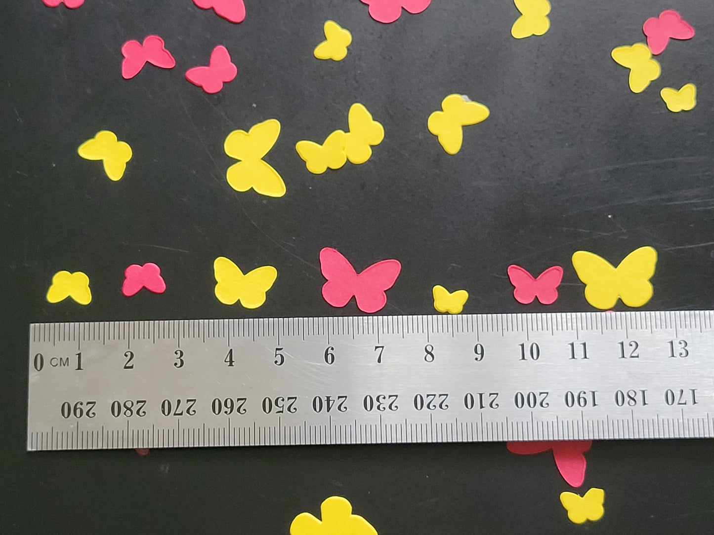 Paper Card 100 x Piece Confetti - Mini (choose your colour and shape)
