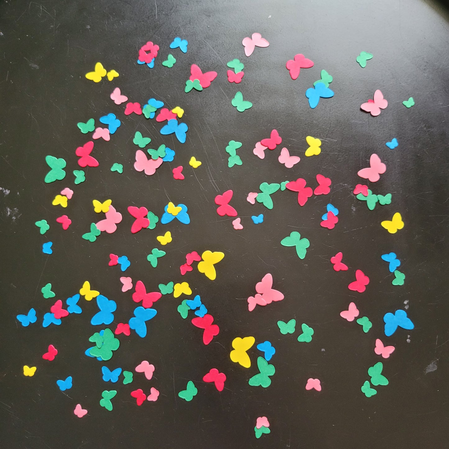 Paper Card 100 x Piece Confetti - Mini (choose your colour and shape)