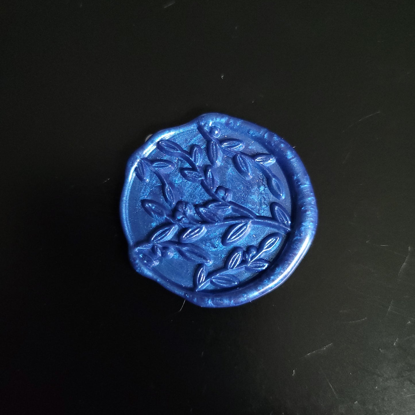 1 x single Adhesive Wax Seals - Individually hand poured and stamped. (Choose your colour & design)