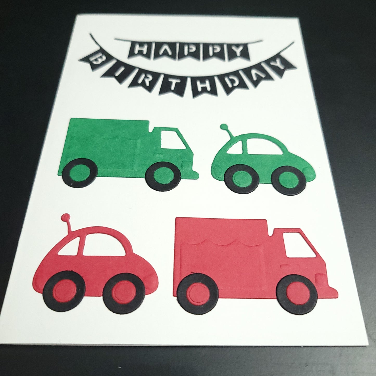 Kids Childrens Car, Truck & Train A6 Happy Birthday blank cards