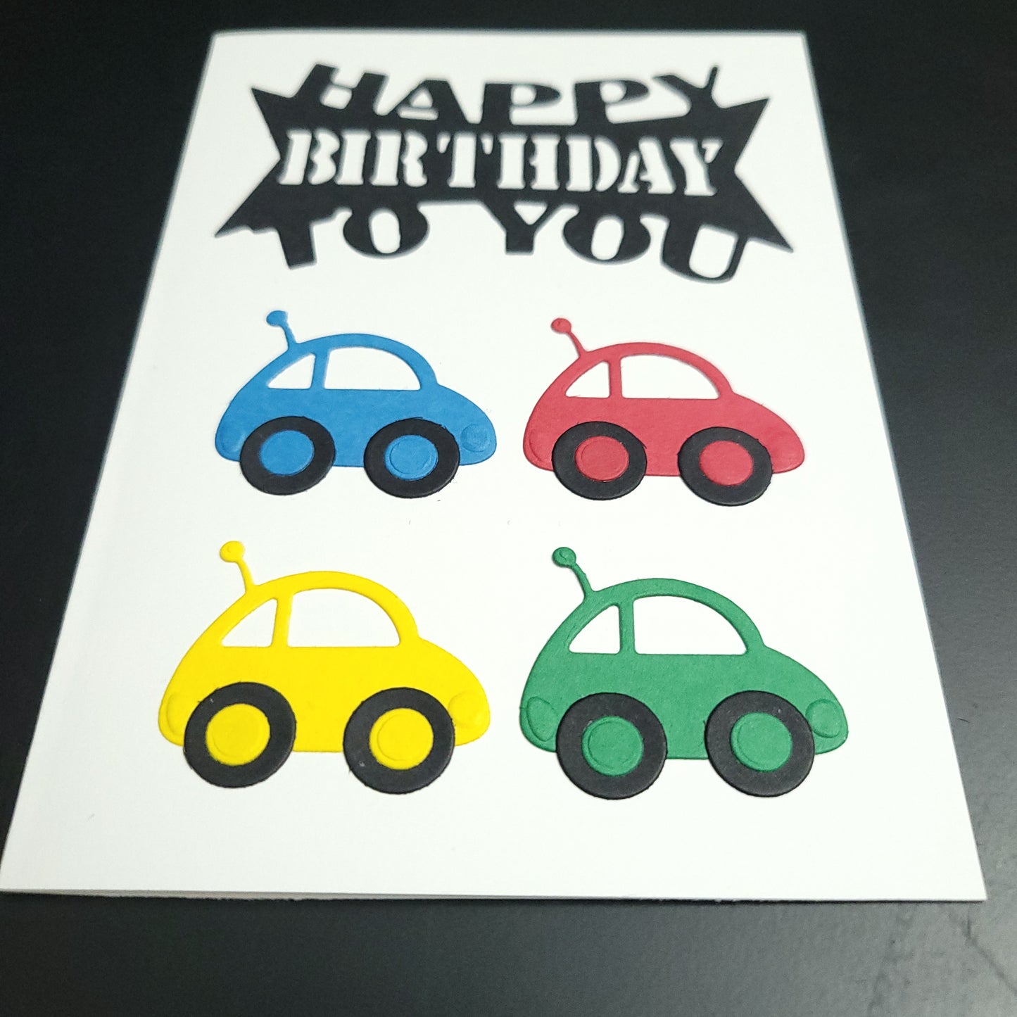 Kids Childrens Car, Truck & Train A6 Happy Birthday blank cards