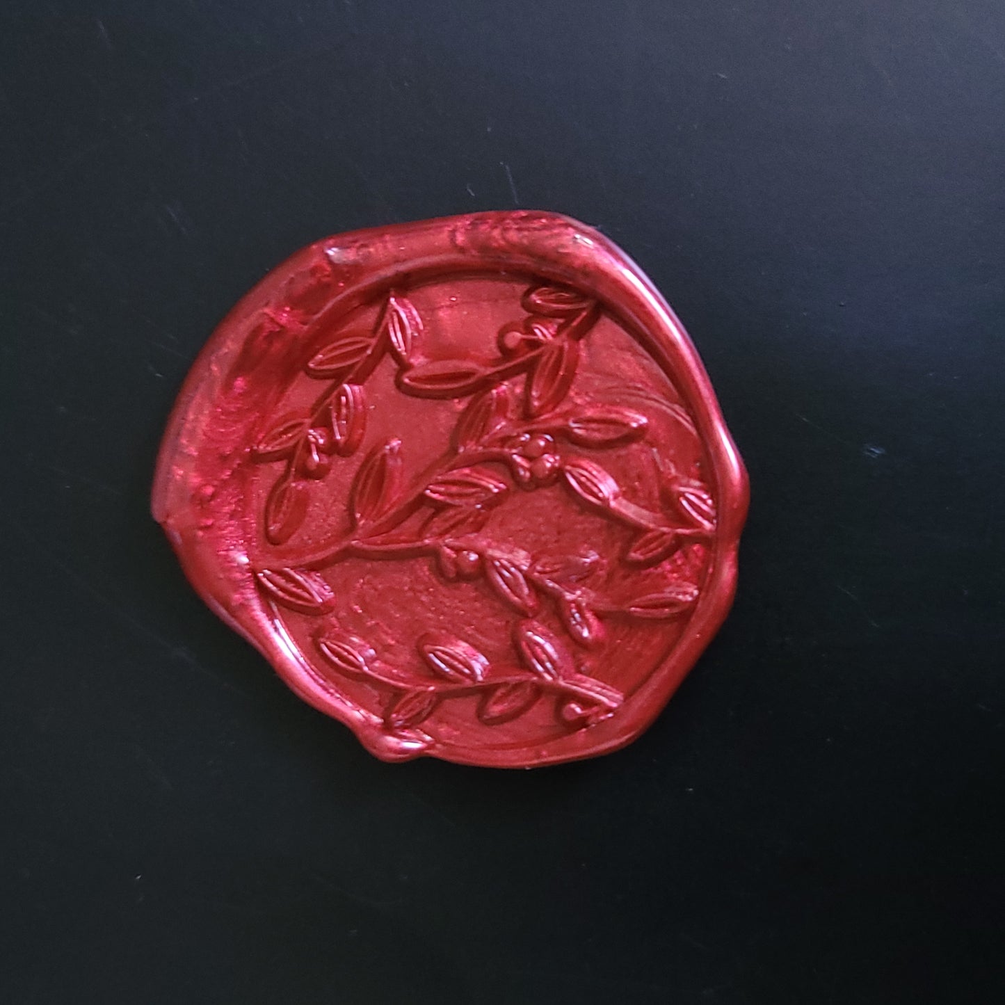 1 x single Adhesive Wax Seals - Individually hand poured and stamped. (Choose your colour & design)