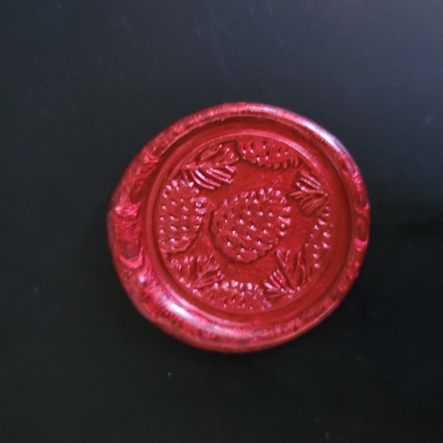 1 x single Adhesive Wax Seals - Individually hand poured and stamped. (Choose your colour & design)