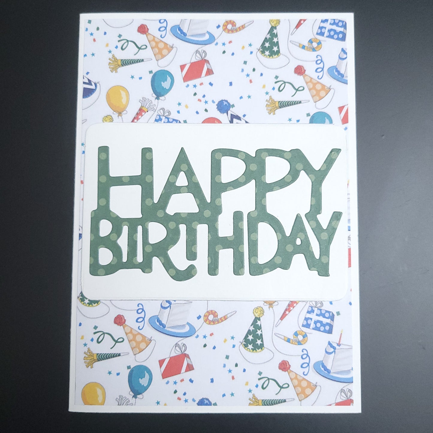 A6 One of a kind Celebration time Birthday blank cards (11 different designs)