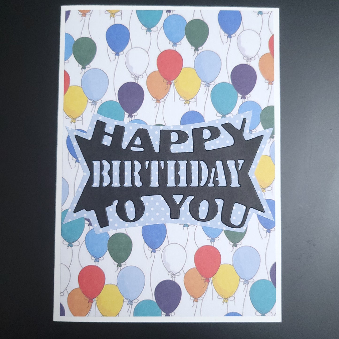A6 One of a kind Celebration time Birthday blank cards (11 different designs)