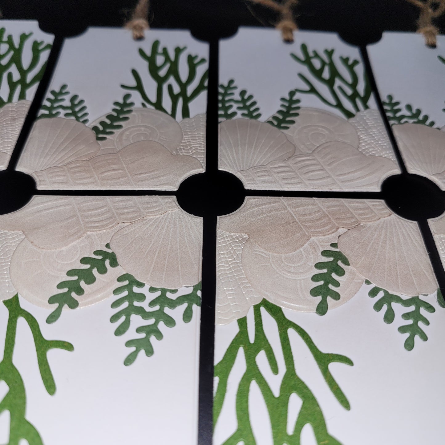 Single Shells & Seaweed Gift Tag.