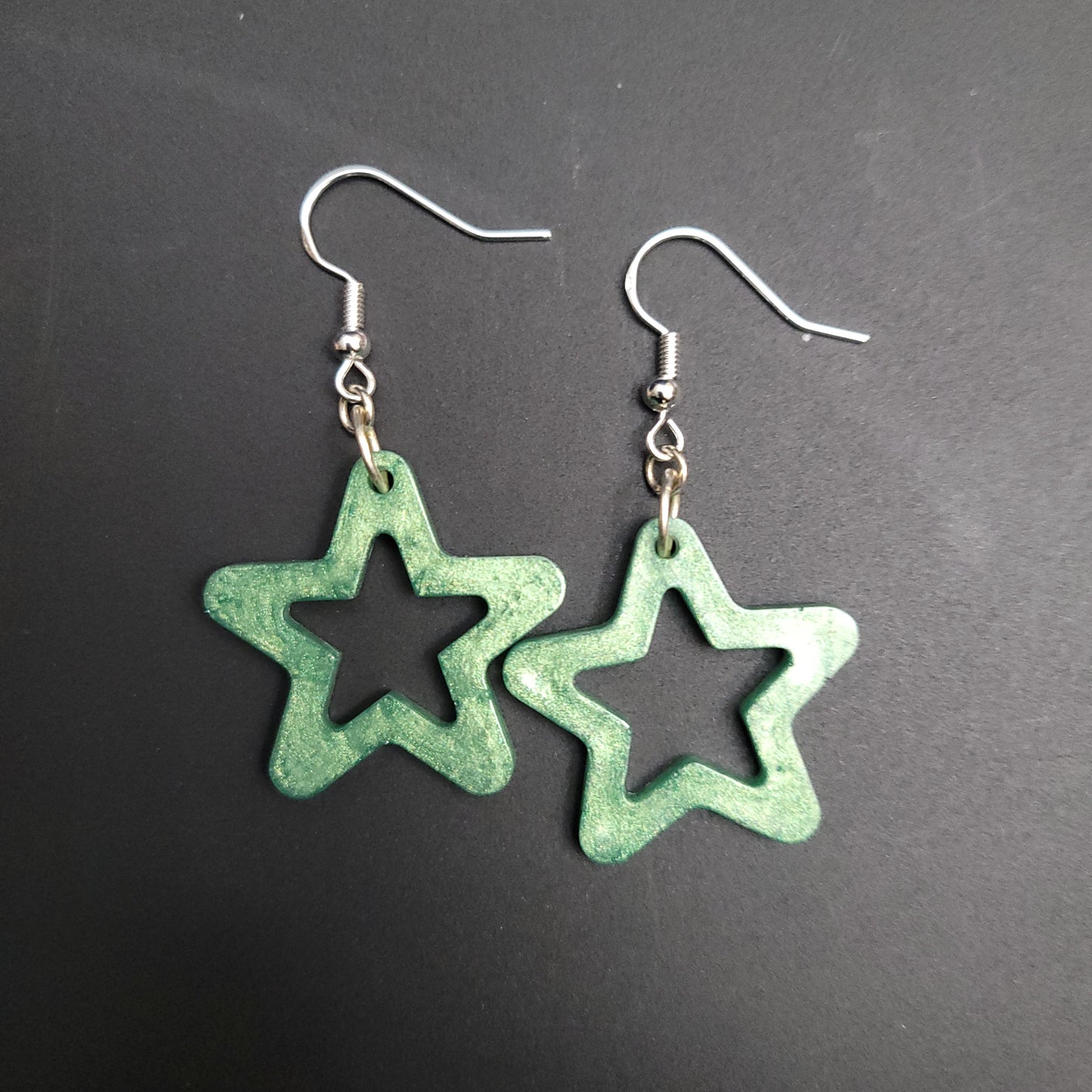 Outline Shape Resin Earrings (choose your variety)