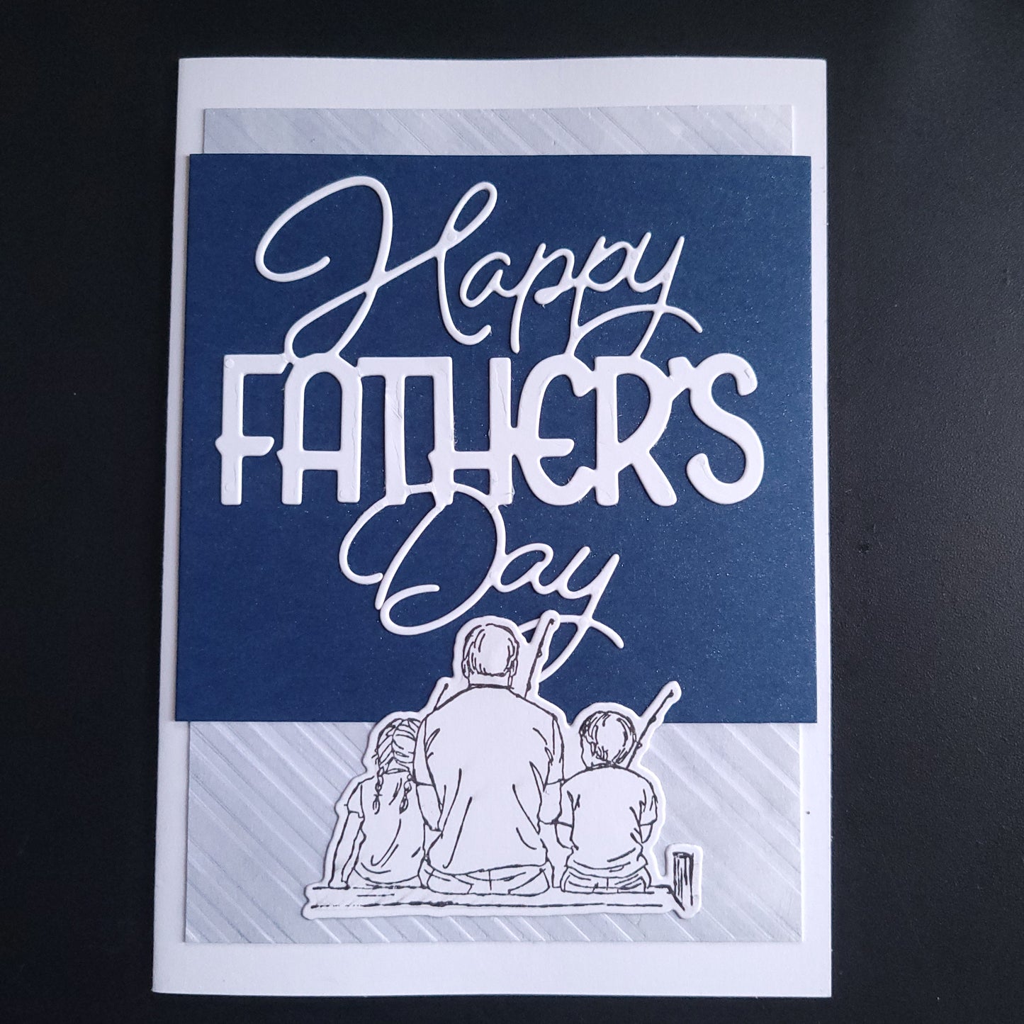 A6 One of a Kind Happy Father's Day blank cards (multiple designs)