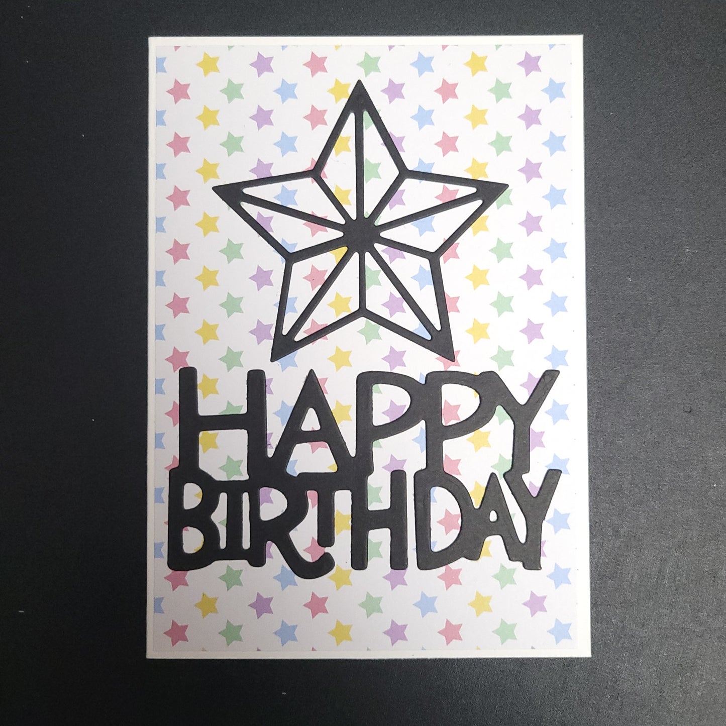 A6 One of a kind Pastel Fun Birthday blank cards (11 different designs)