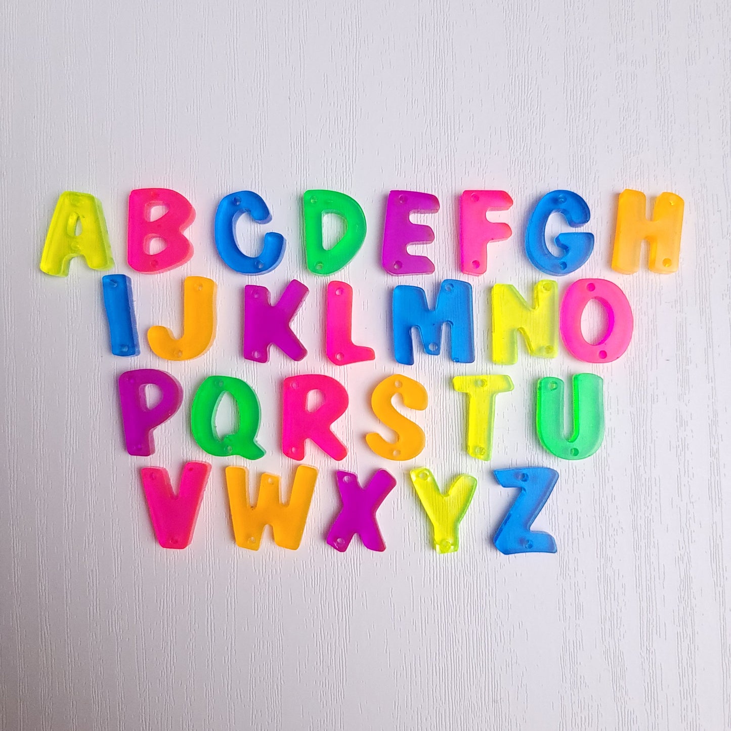 Brights Custom Name Resin Keyring