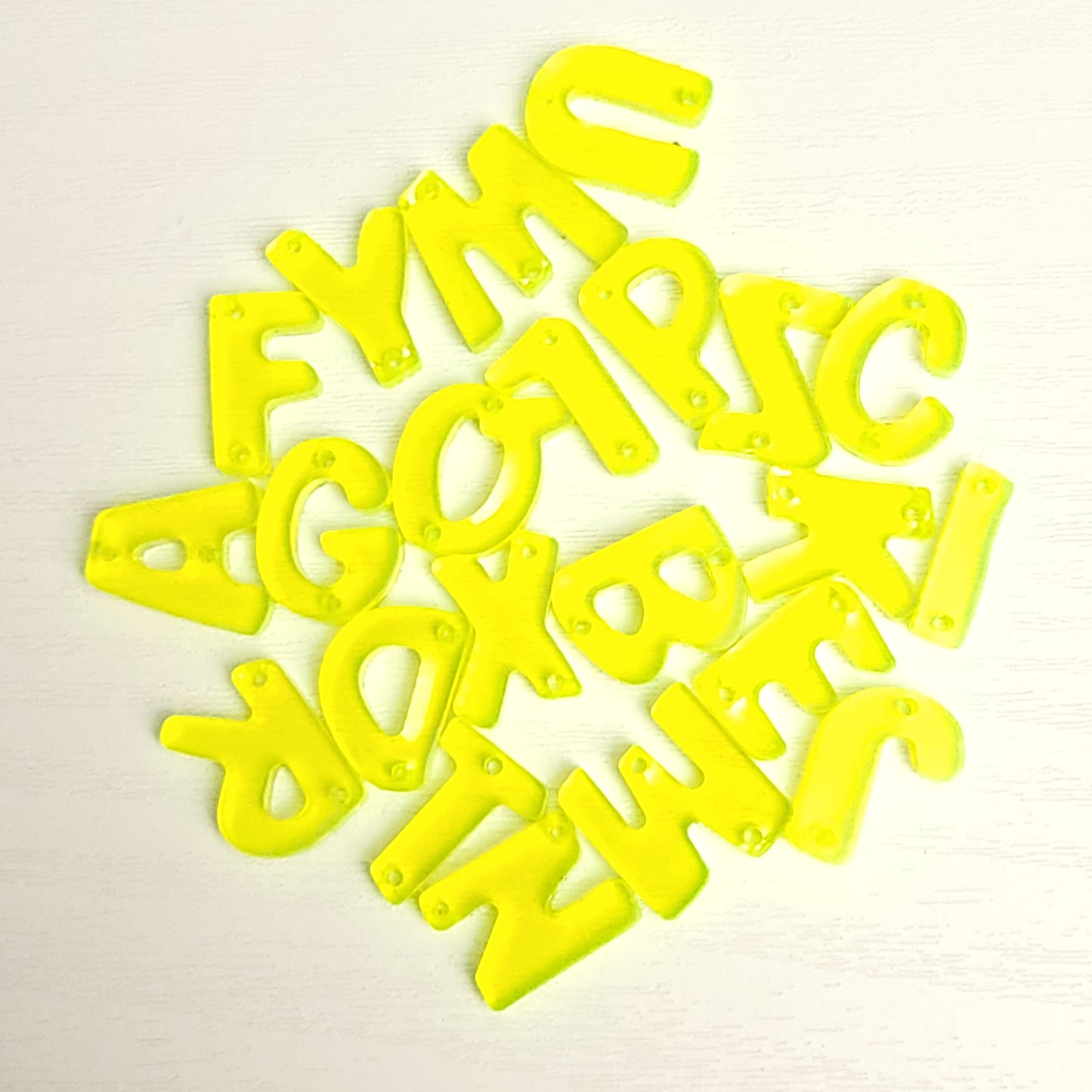Brights Custom Name Resin Keyring
