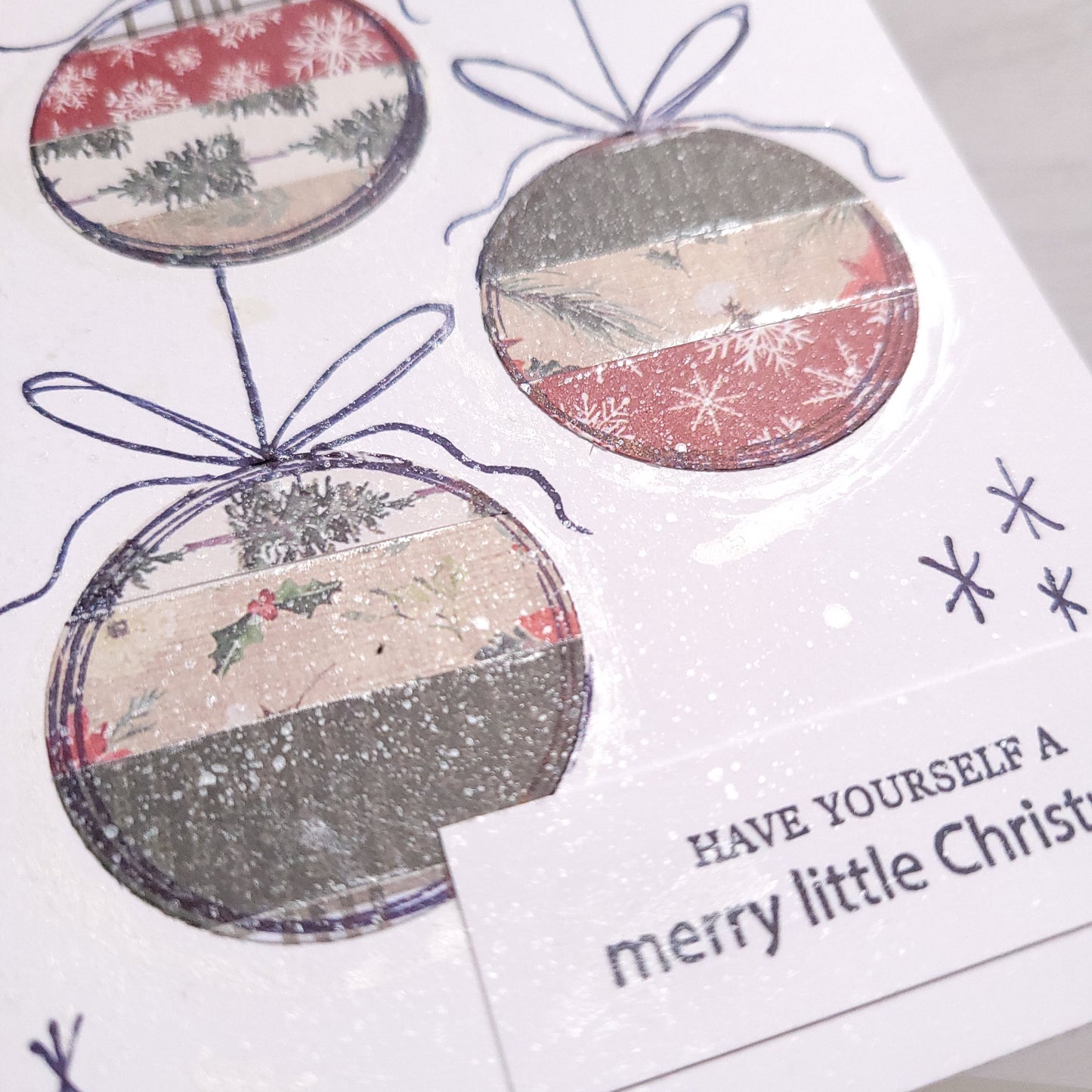 A6 Christmas One of a Kind blank cards (Multiple Designs)