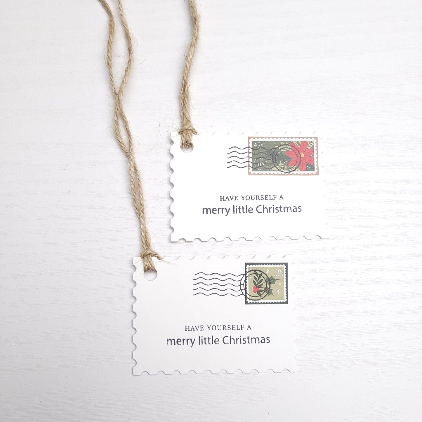 Envelope Christmas Gift Tag