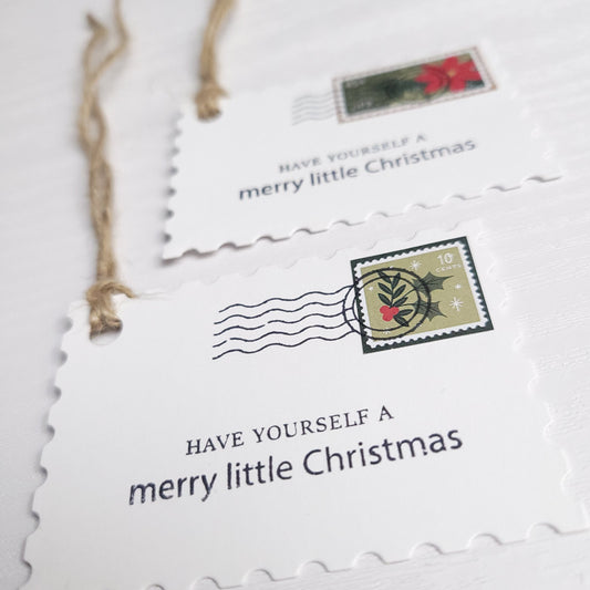 Envelope Christmas Gift Tag