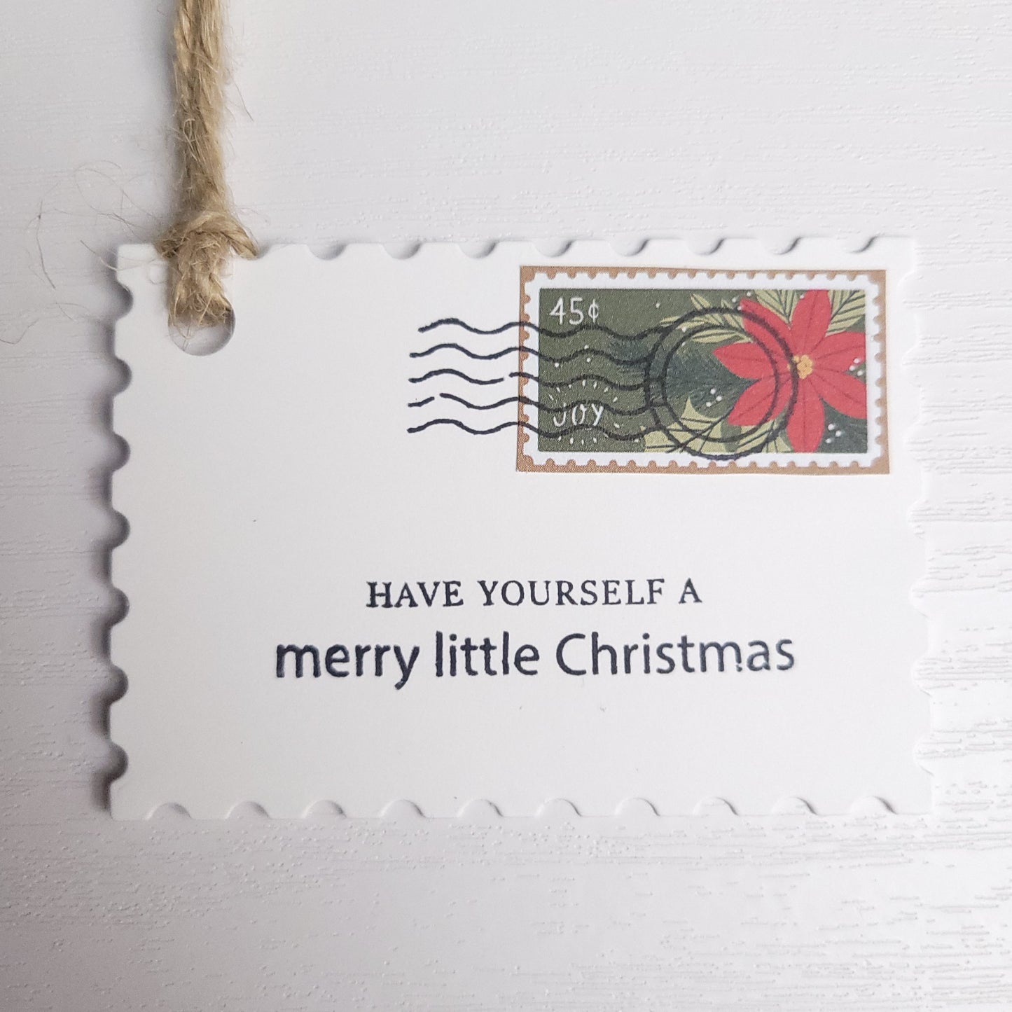 Envelope Christmas Gift Tag