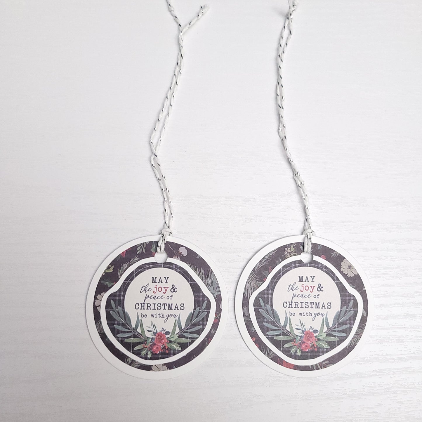 May the Joy Christmas Gift Tag