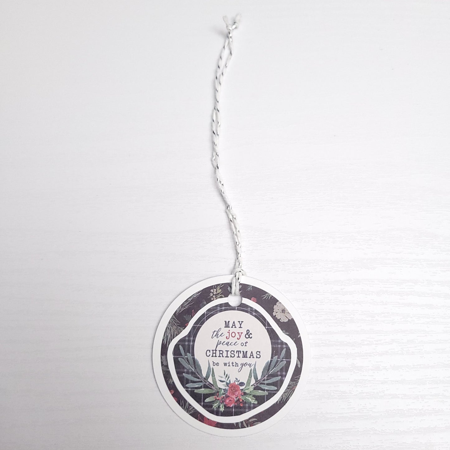 May the Joy Christmas Gift Tag