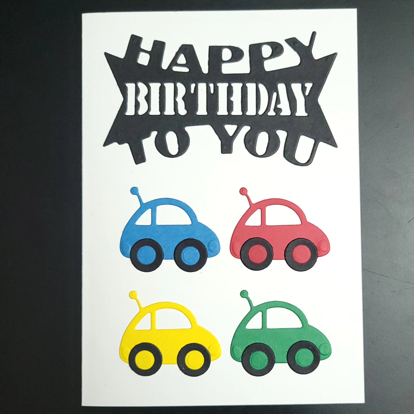 Kids Childrens Car, Truck & Train A6 Happy Birthday blank cards