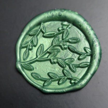1 x single Adhesive Wax Seals - Individually hand poured and stamped. (Choose your colour & design)